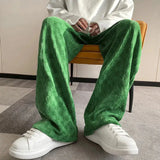 Riolio - Y2K Checkered Elasticated Sweatpants - chill guy 90s fashion mens fashion