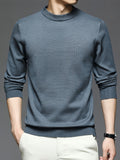 Riolio Men's Round Neck Pullover Knit Sweater Best Sellers