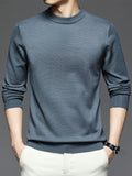 Riolio Men's Round Neck Pullover Knit Sweater Best Sellers