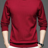 Riolio Men's Round Neck Pullover Knit Sweater Best Sellers