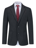 Riolio Men's Formal Two Button Suit Jacket For Fall Winter Business Banquet