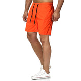 Riolio 45KG-85KG Newest Summer Casual Shorts Men's Fashion Thin Quick dry Cool Yellow Red White Beach Bermuda Shorts