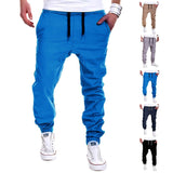 Riolio Men's Sport Jogging Pants Casual Trousers Joggers With Pockets Fashion Bottom Running Training Pants Sweatpants Fitness Clothing