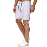 Riolio 45KG-85KG Newest Summer Casual Shorts Men's Fashion Thin Quick dry Cool Yellow Red White Beach Bermuda Shorts