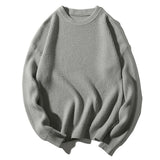 Riolio New Casual Sweater Men Slim Fit Knitted Pullover Men Fashion O-Neck Letters Printed Mens Sweaters Long Sleeve Outerwear