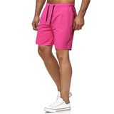 Riolio 45KG-85KG Newest Summer Casual Shorts Men's Fashion Thin Quick dry Cool Yellow Red White Beach Bermuda Shorts