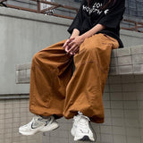 Riolio Vintage Baggy Cargo Pants Men Cotton Wide Leg Trousers Male Oversize Retro Loose Casual Japanese Streetwear Hip Hop