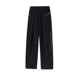 Riolio Parachute Sports Pants for Men Jogging Sweatpants Wide Leg Trousers Male Black Streetwear Loose Casual American Street