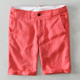Riolio 100% Pure Linen Shorts Fpr Men Summer New Fashion Loose Beach Holiday Shorts Man Casual Shorts Plus Size Y2894