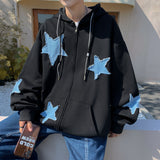 Riolio New Hoodies Jacket Men's American Embroidery Graphic Fashion Brand Zipper Coat Oversized Autumn Street Hoody Jackets