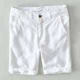 Riolio 100% Pure Linen Shorts Fpr Men Summer New Fashion Loose Beach Holiday Shorts Man Casual Shorts Plus Size Y2894