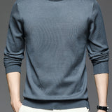 Riolio Men's Round Neck Pullover Knit Sweater Best Sellers