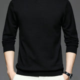 Riolio Men's Round Neck Pullover Knit Sweater Best Sellers