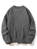 Riolio 2 Piece Men's Thermal Sweater - Warm And Comfortable Pullover For Winter